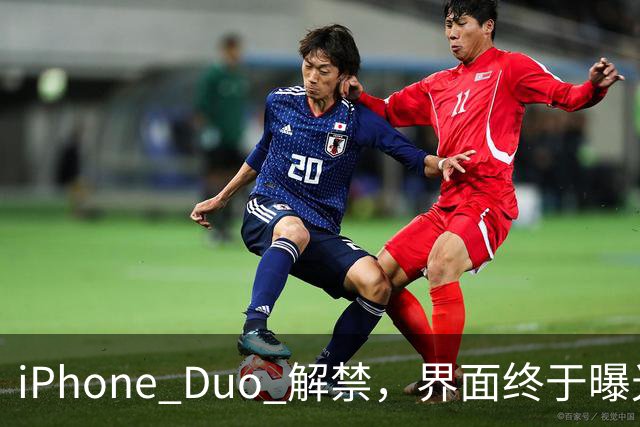 iPhone Duo 解禁，界面终于曝光